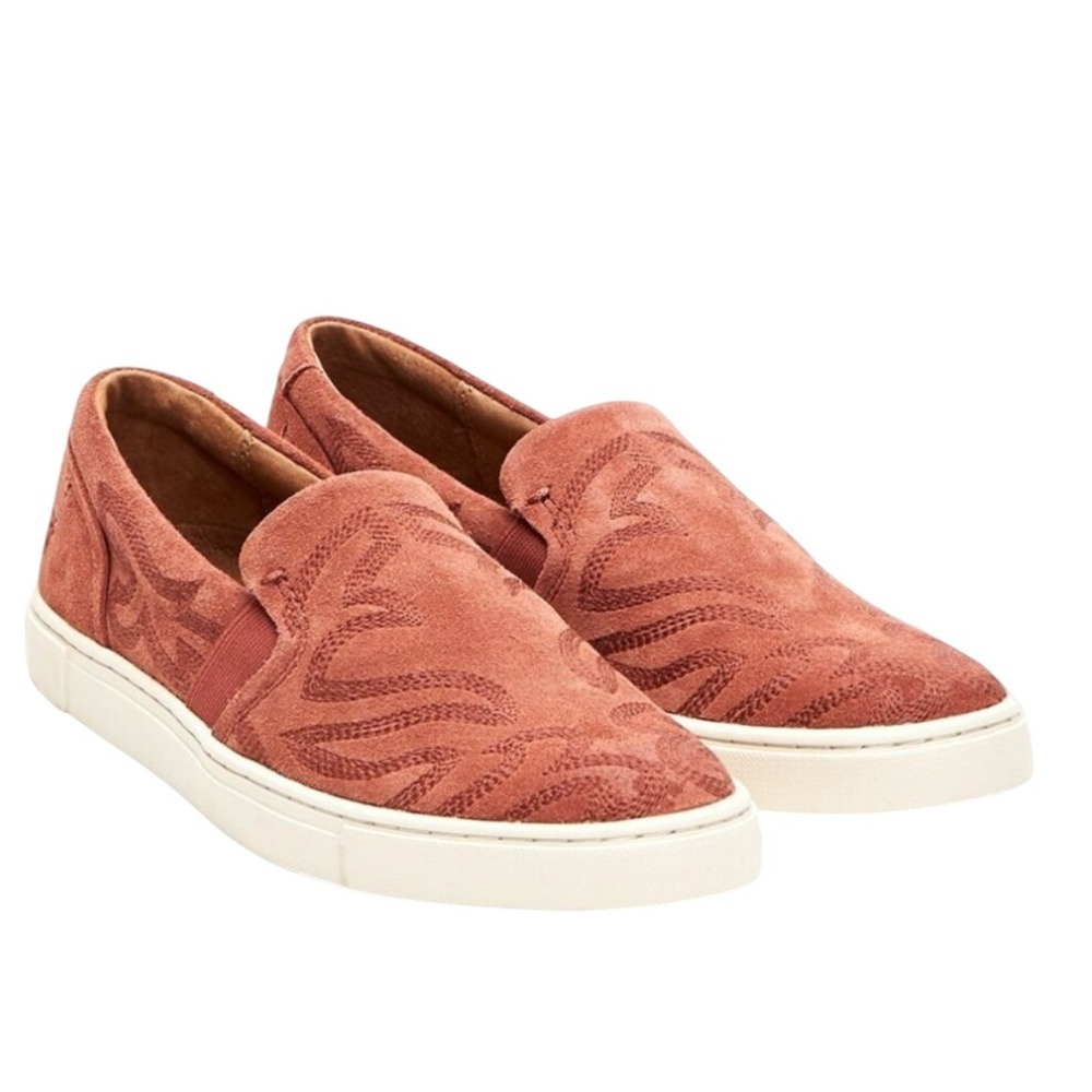 Frye Ivy Primrose Womens Suede Slip On Sneaker - Size 7M